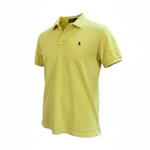 Ralph Lauren Men's Polo Shirt in Bright Yellow